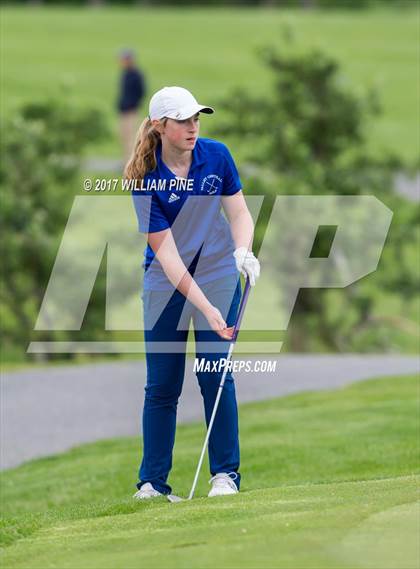 Thumbnail 1 in Section 9 Girls Golf Championship (Day 1) photogallery.