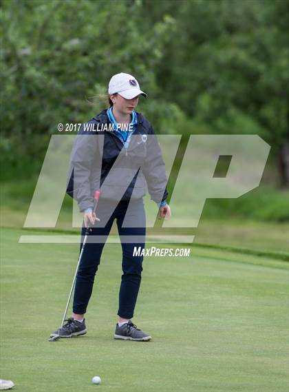 Thumbnail 1 in Section 9 Girls Golf Championship (Day 1) photogallery.