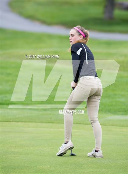 Thumbnail 1 in Section 9 Girls Golf Championship (Day 1) photogallery.