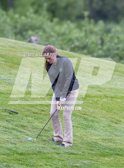 Thumbnail 1 in Section 9 Girls Golf Championship (Day 1) photogallery.