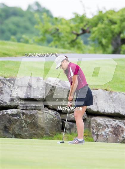 Thumbnail 1 in Section 9 Girls Golf Championship (Day 1) photogallery.
