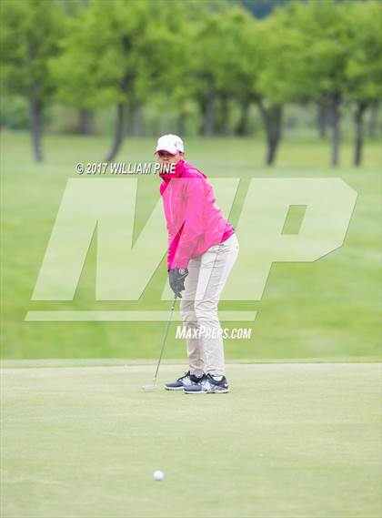 Thumbnail 1 in Section 9 Girls Golf Championship (Day 1) photogallery.