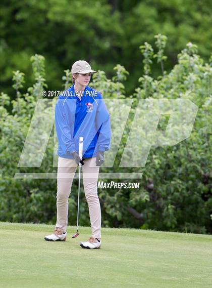 Thumbnail 3 in Section 9 Girls Golf Championship (Day 1) photogallery.