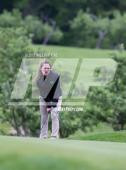 Thumbnail 1 in Section 9 Girls Golf Championship (Day 1) photogallery.