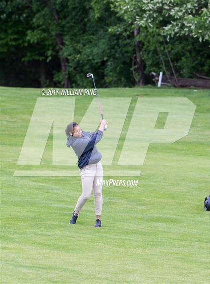 Thumbnail 2 in Section 9 Girls Golf Championship (Day 1) photogallery.