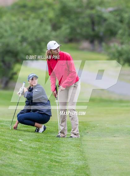 Thumbnail 3 in Section 9 Girls Golf Championship (Day 1) photogallery.
