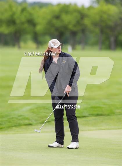 Thumbnail 3 in Section 9 Girls Golf Championship (Day 1) photogallery.