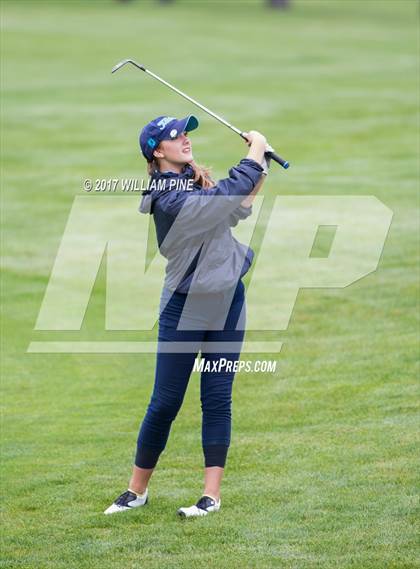 Thumbnail 1 in Section 9 Girls Golf Championship (Day 1) photogallery.