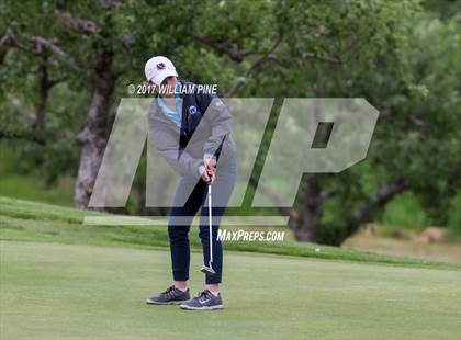 Thumbnail 2 in Section 9 Girls Golf Championship (Day 1) photogallery.