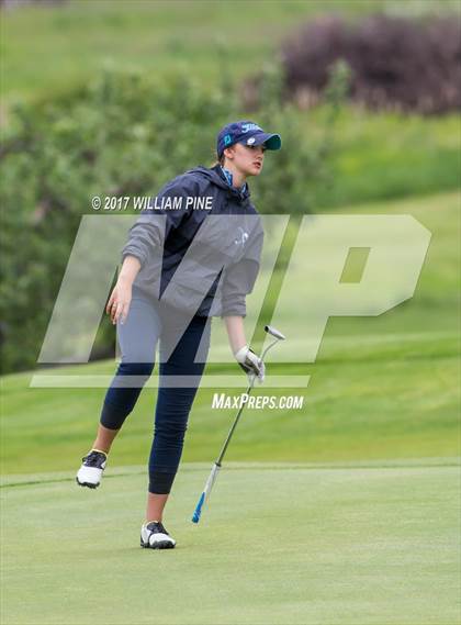 Thumbnail 1 in Section 9 Girls Golf Championship (Day 1) photogallery.