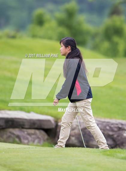 Thumbnail 1 in Section 9 Girls Golf Championship (Day 1) photogallery.