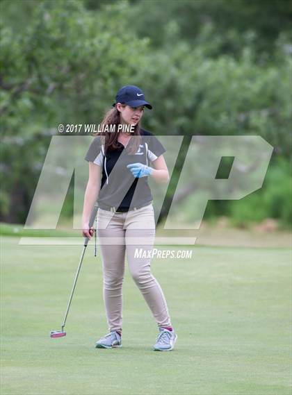 Thumbnail 3 in Section 9 Girls Golf Championship (Day 1) photogallery.
