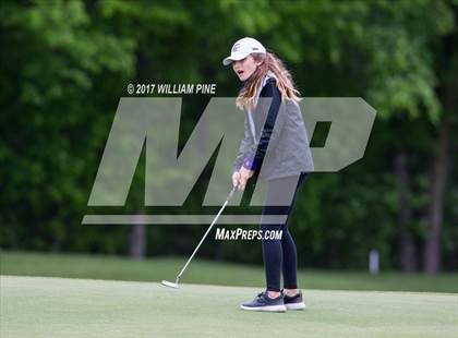 Thumbnail 3 in Section 9 Girls Golf Championship (Day 1) photogallery.