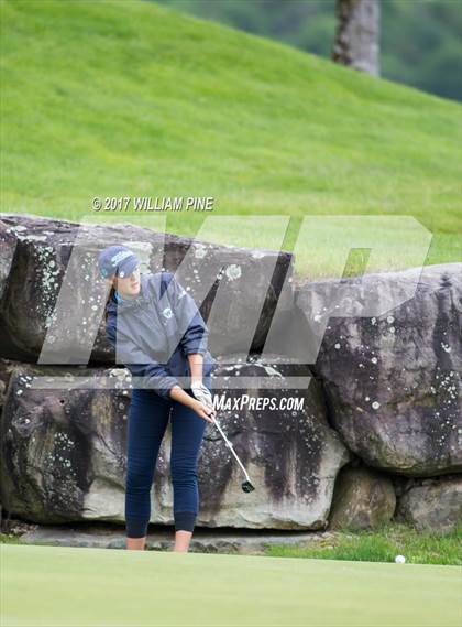 Thumbnail 2 in Section 9 Girls Golf Championship (Day 1) photogallery.