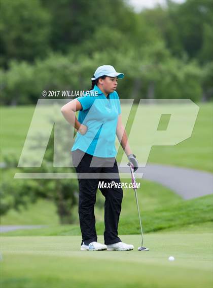 Thumbnail 3 in Section 9 Girls Golf Championship (Day 1) photogallery.