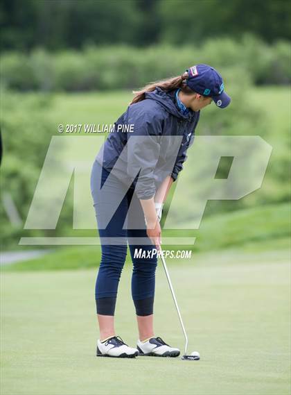 Thumbnail 3 in Section 9 Girls Golf Championship (Day 1) photogallery.