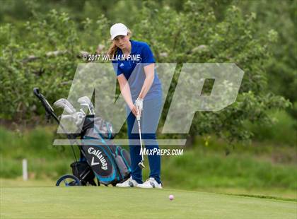 Thumbnail 1 in Section 9 Girls Golf Championship (Day 1) photogallery.
