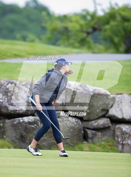 Thumbnail 2 in Section 9 Girls Golf Championship (Day 1) photogallery.