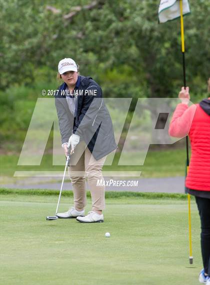 Thumbnail 2 in Section 9 Girls Golf Championship (Day 1) photogallery.