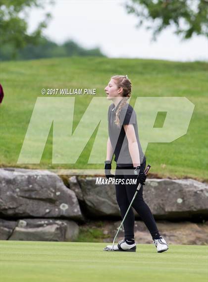 Thumbnail 3 in Section 9 Girls Golf Championship (Day 1) photogallery.