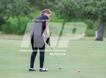 Thumbnail 1 in Section 9 Girls Golf Championship (Day 1) photogallery.