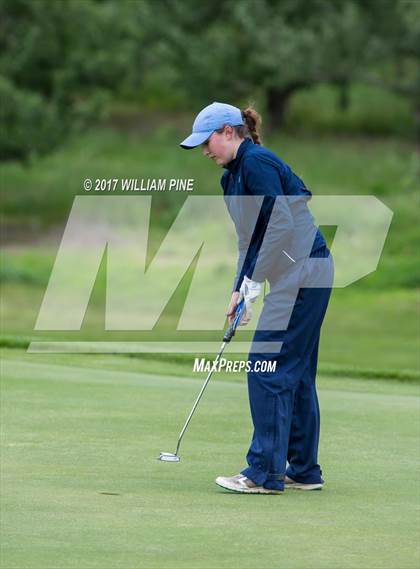 Thumbnail 1 in Section 9 Girls Golf Championship (Day 1) photogallery.