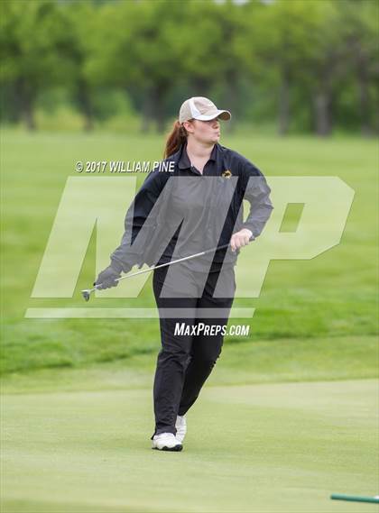 Thumbnail 1 in Section 9 Girls Golf Championship (Day 1) photogallery.