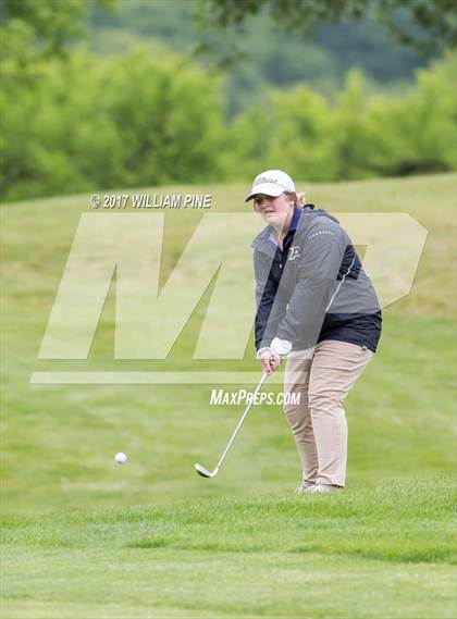Thumbnail 1 in Section 9 Girls Golf Championship (Day 1) photogallery.