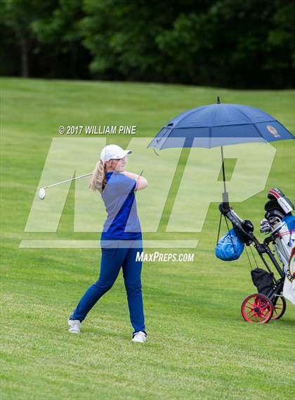 Thumbnail 2 in Section 9 Girls Golf Championship (Day 1) photogallery.