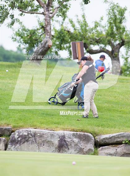 Thumbnail 3 in Section 9 Girls Golf Championship (Day 1) photogallery.