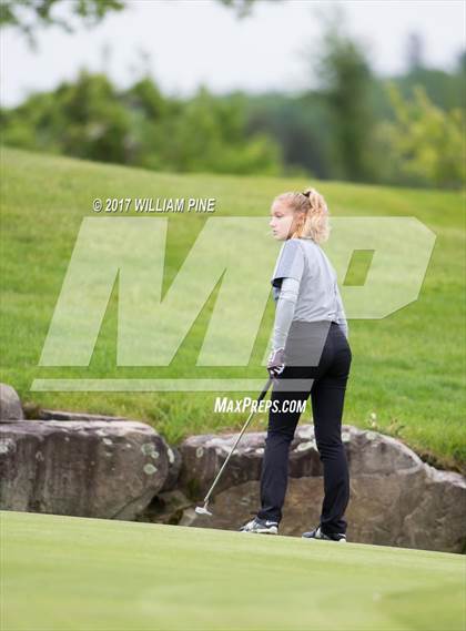 Thumbnail 3 in Section 9 Girls Golf Championship (Day 1) photogallery.