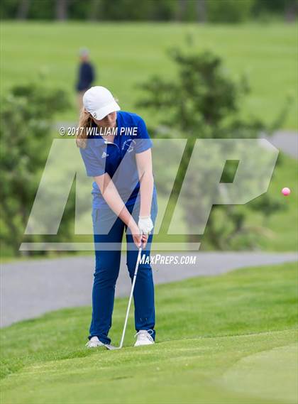 Thumbnail 2 in Section 9 Girls Golf Championship (Day 1) photogallery.