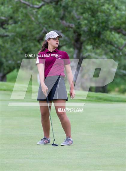 Thumbnail 2 in Section 9 Girls Golf Championship (Day 1) photogallery.