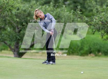 Thumbnail 3 in Section 9 Girls Golf Championship (Day 1) photogallery.