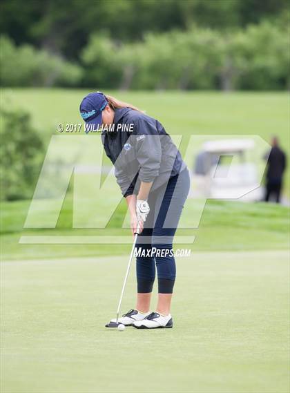 Thumbnail 1 in Section 9 Girls Golf Championship (Day 1) photogallery.