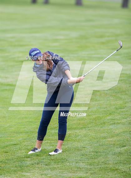 Thumbnail 3 in Section 9 Girls Golf Championship (Day 1) photogallery.