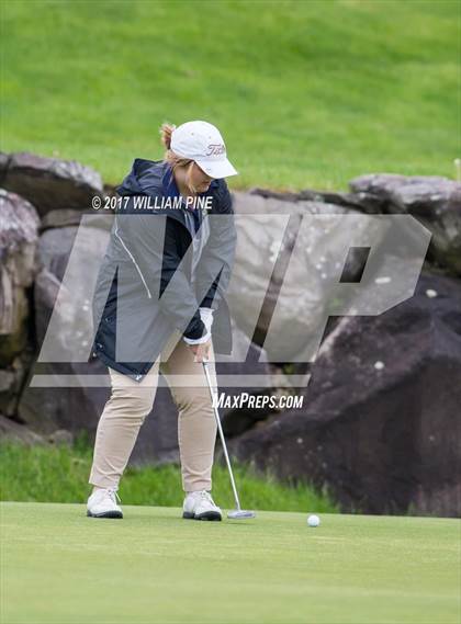 Thumbnail 1 in Section 9 Girls Golf Championship (Day 1) photogallery.