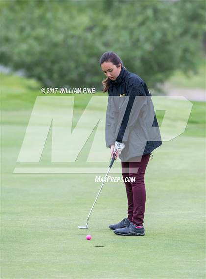 Thumbnail 3 in Section 9 Girls Golf Championship (Day 1) photogallery.