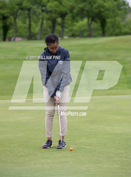 Thumbnail 3 in Section 9 Girls Golf Championship (Day 1) photogallery.