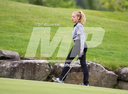 Thumbnail 2 in Section 9 Girls Golf Championship (Day 1) photogallery.