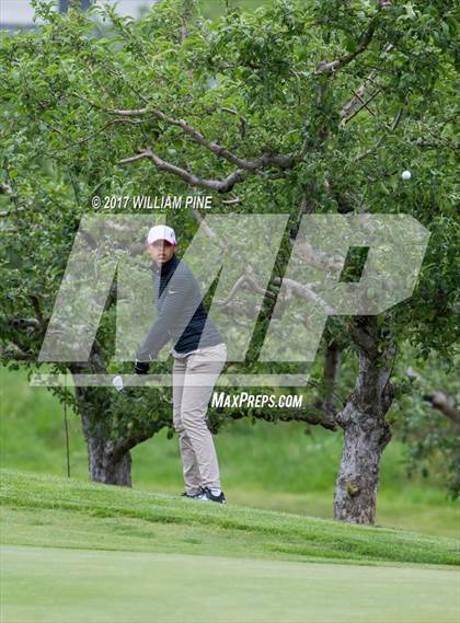 Thumbnail 3 in Section 9 Girls Golf Championship (Day 1) photogallery.