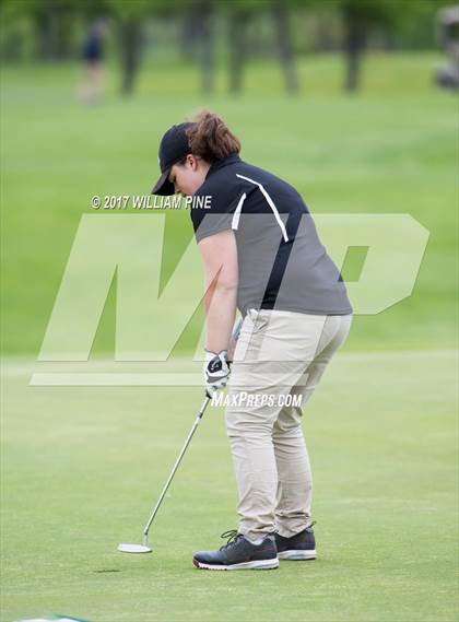 Thumbnail 2 in Section 9 Girls Golf Championship (Day 1) photogallery.