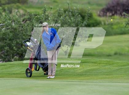 Thumbnail 3 in Section 9 Girls Golf Championship (Day 1) photogallery.