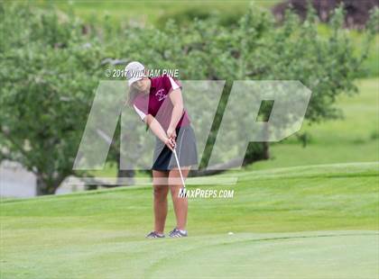 Thumbnail 3 in Section 9 Girls Golf Championship (Day 1) photogallery.