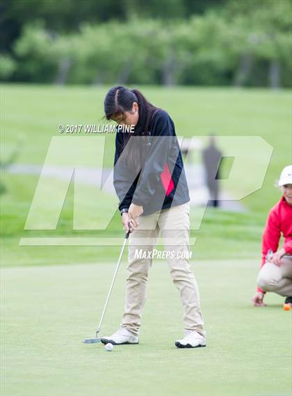 Thumbnail 1 in Section 9 Girls Golf Championship (Day 1) photogallery.