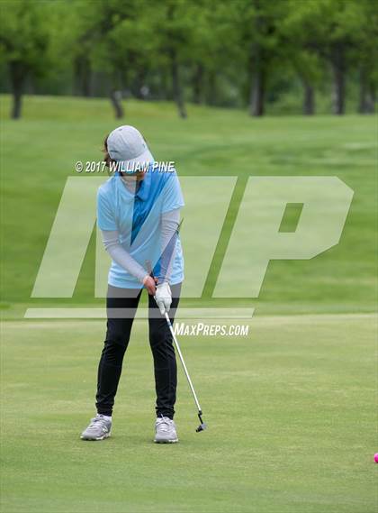 Thumbnail 1 in Section 9 Girls Golf Championship (Day 1) photogallery.