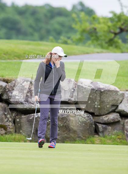 Thumbnail 3 in Section 9 Girls Golf Championship (Day 1) photogallery.