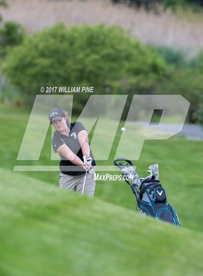 Thumbnail 3 in Section 9 Girls Golf Championship (Day 1) photogallery.