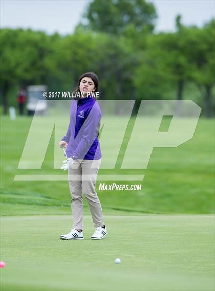 Thumbnail 1 in Section 9 Girls Golf Championship (Day 1) photogallery.