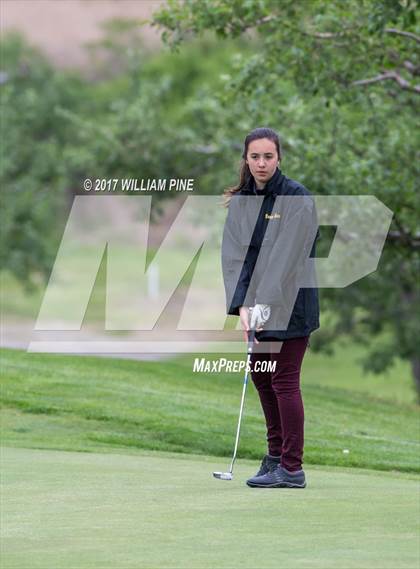 Thumbnail 3 in Section 9 Girls Golf Championship (Day 1) photogallery.